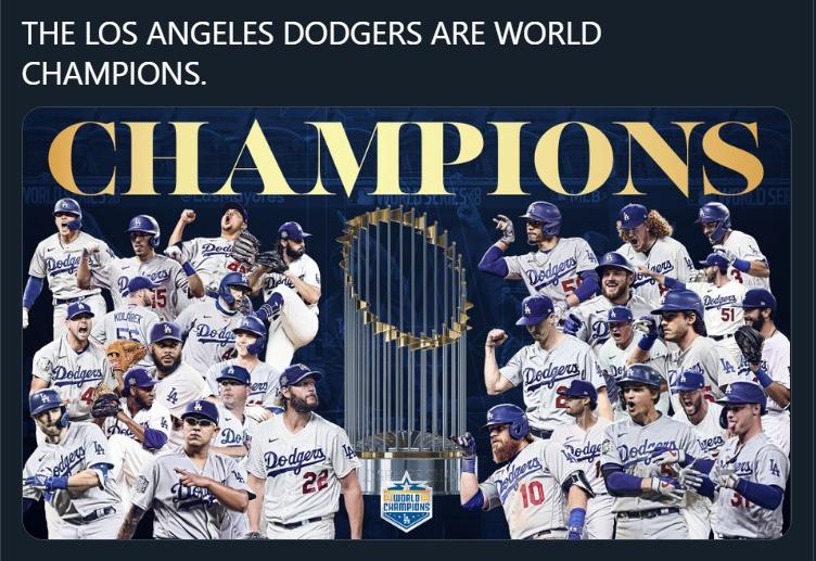 Dodgers Win!