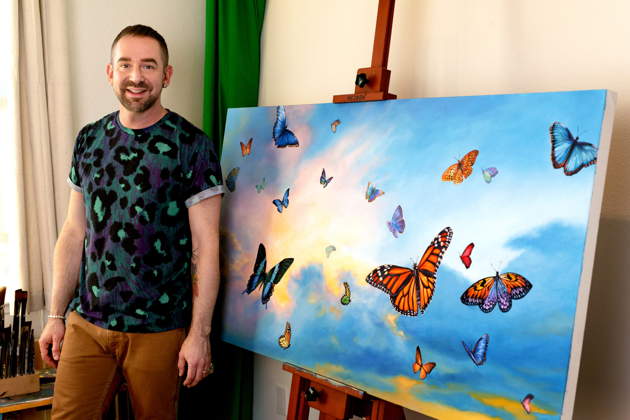 Paul Richmond Soars with Phoenix and Butterfly Wings