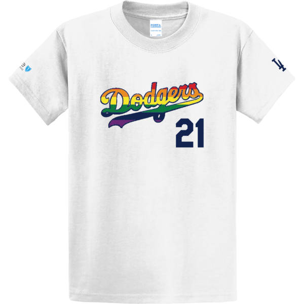 Los Angeles Dodgers LGBTQ+Pride 2023 Baseball Jersey Shirt - Lelemoon