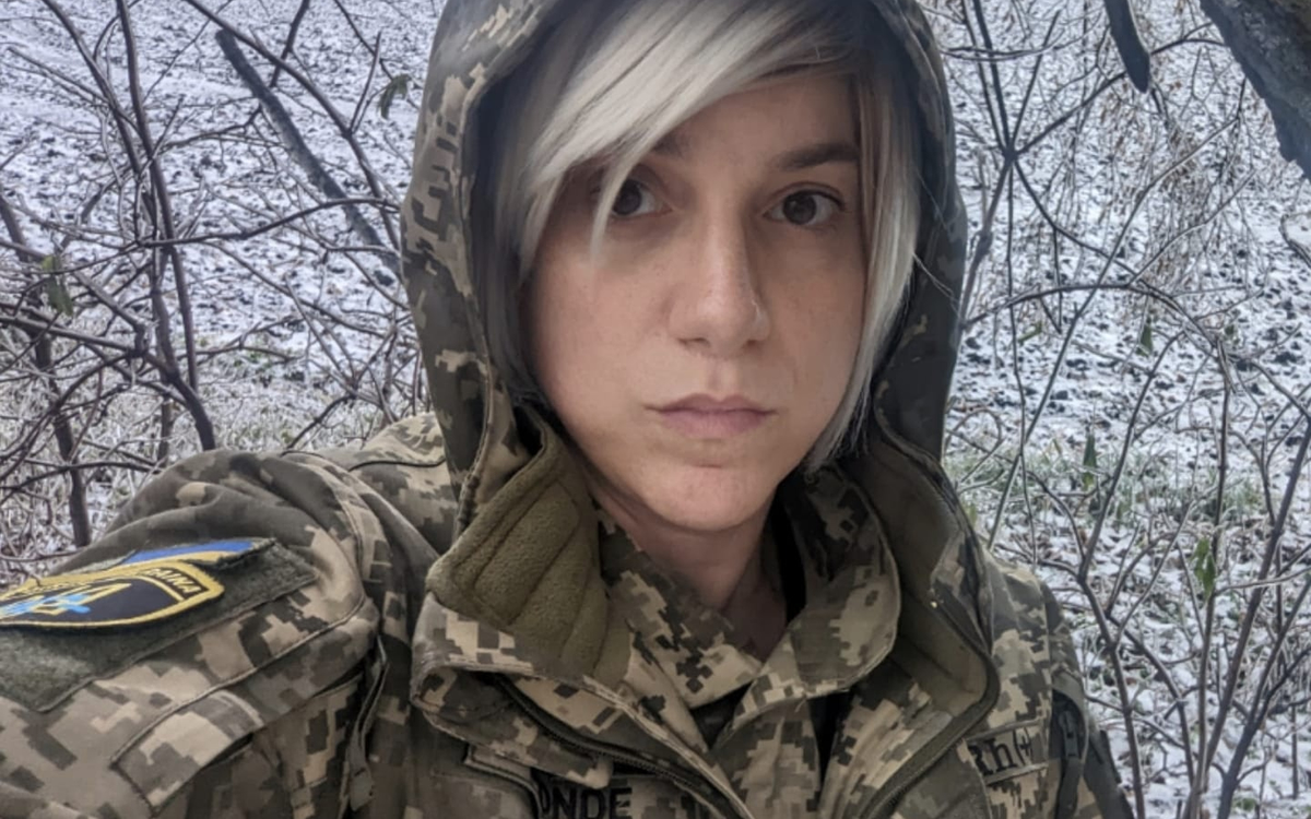 American Transgender journalist joins Ukrainian military