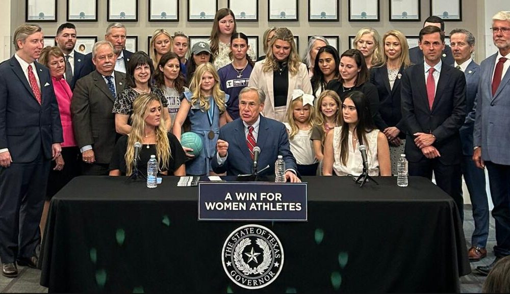 Texas Governor signs anti-trans 'Save Women's Sports Act