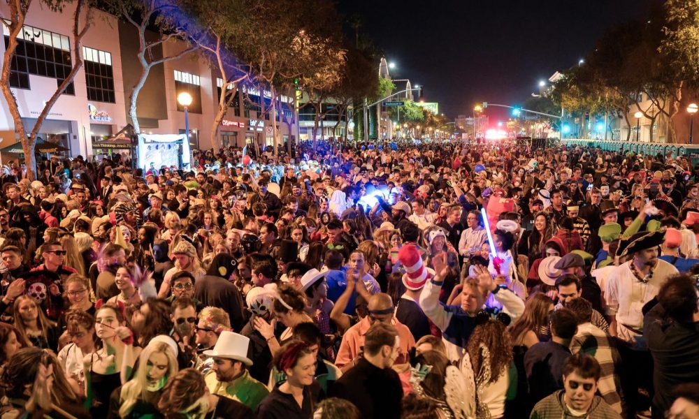 威斯特荷里伍德提醒洛杉矶地区：万圣节狂欢节将于10月31日星期二举行